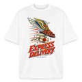 Hermes Express Delivery graphic tee in white