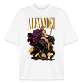 Alexander and Bucephalus graphic tee in white