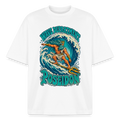 Poseidon Wave Department graphic tee in white