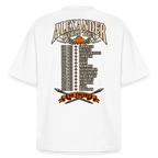 Alexander the Great World Tour graphic tee in white