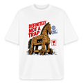 Troy Trojan Horse graphic tee in white