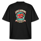 Aphrodite Love Support graphic tee in black