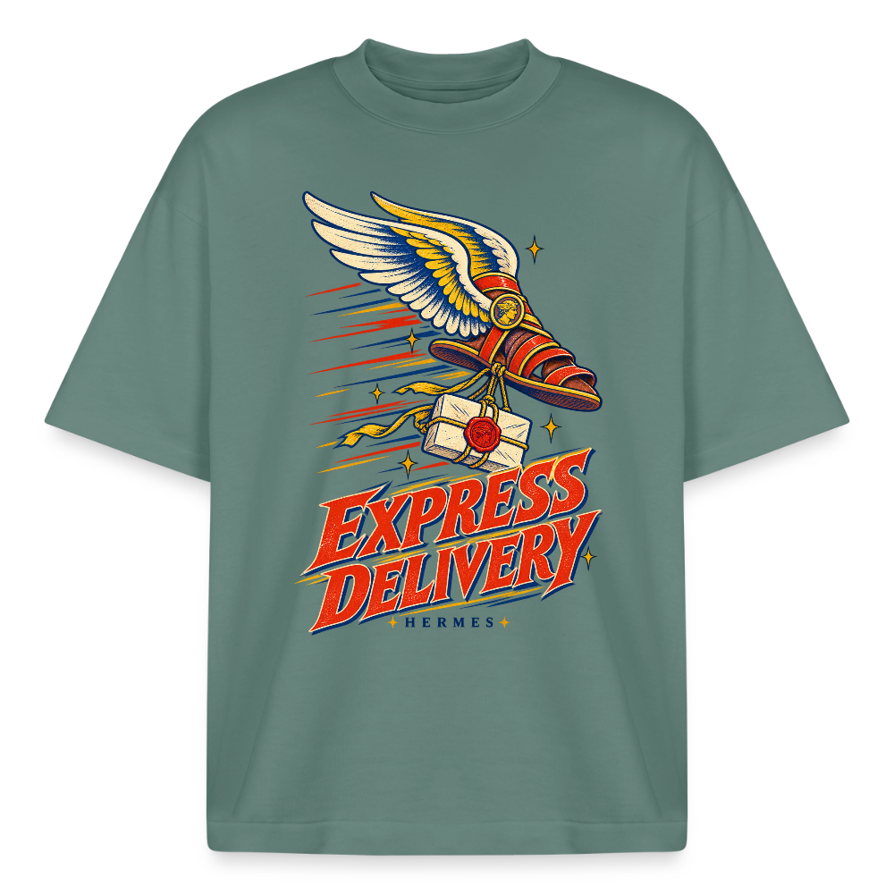 Hermes Express Delivery graphic tee in green bay