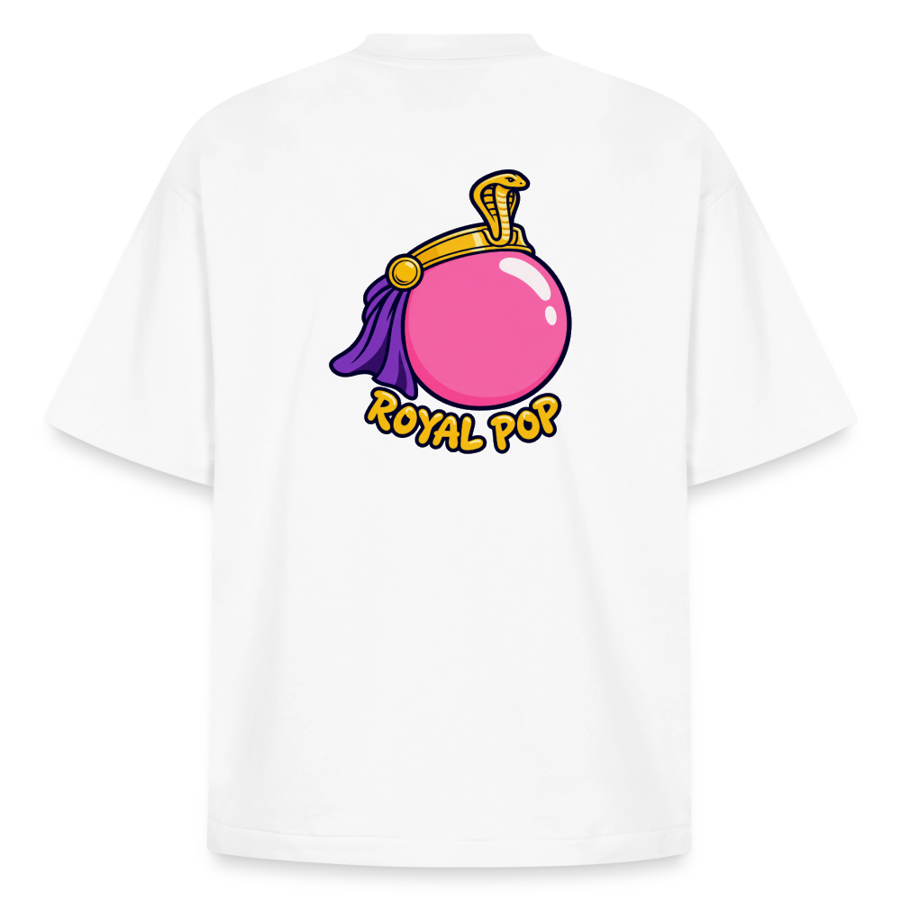 Alexander the Great Bubble graphic tee in white