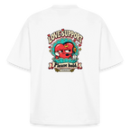 Aphrodite Love Support graphic tee in white