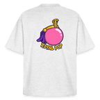 Alexander the Great Bubble graphic tee in cool heather grey
