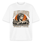 Alexander the Great World Tour graphic tee in white