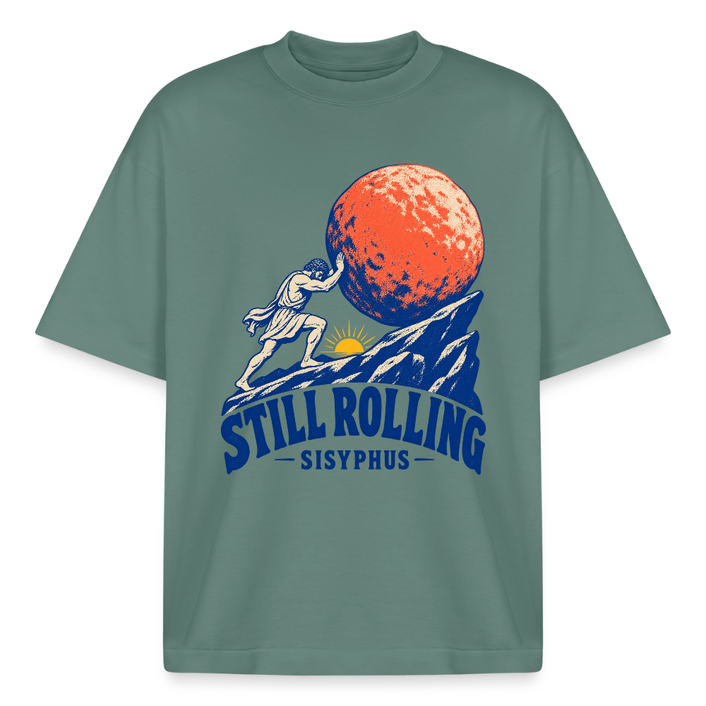 Sisyphus Still Rolling graphic tee in green bay