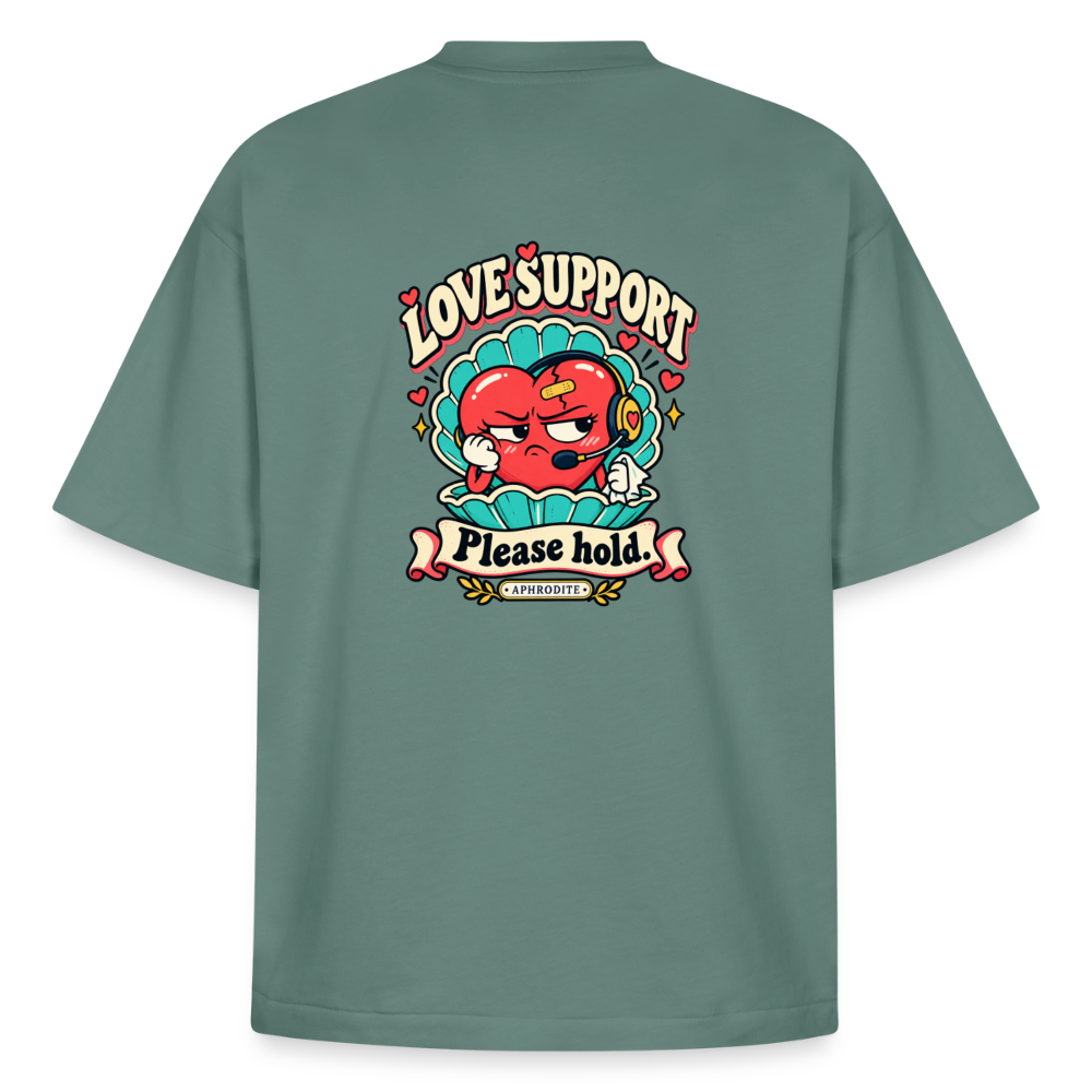 Aphrodite Love Support graphic tee in green bay