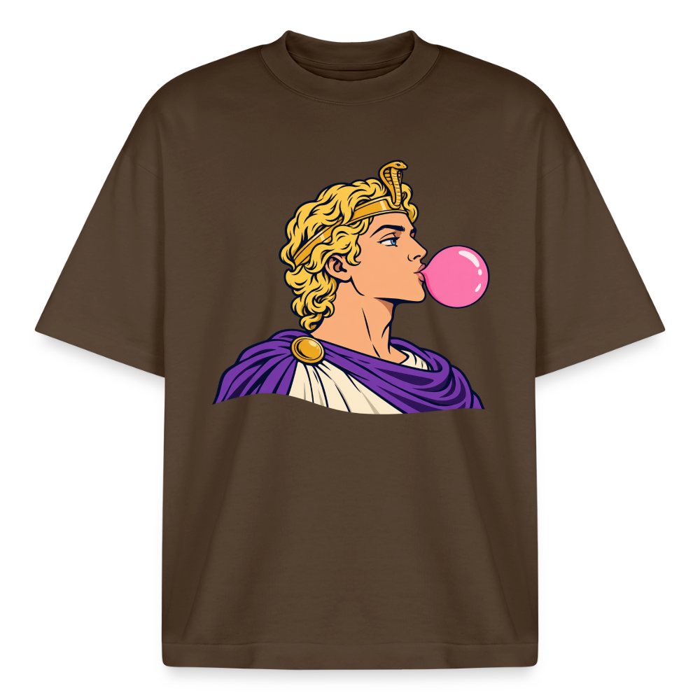 Alexander the Great Bubble graphic tee in mocha