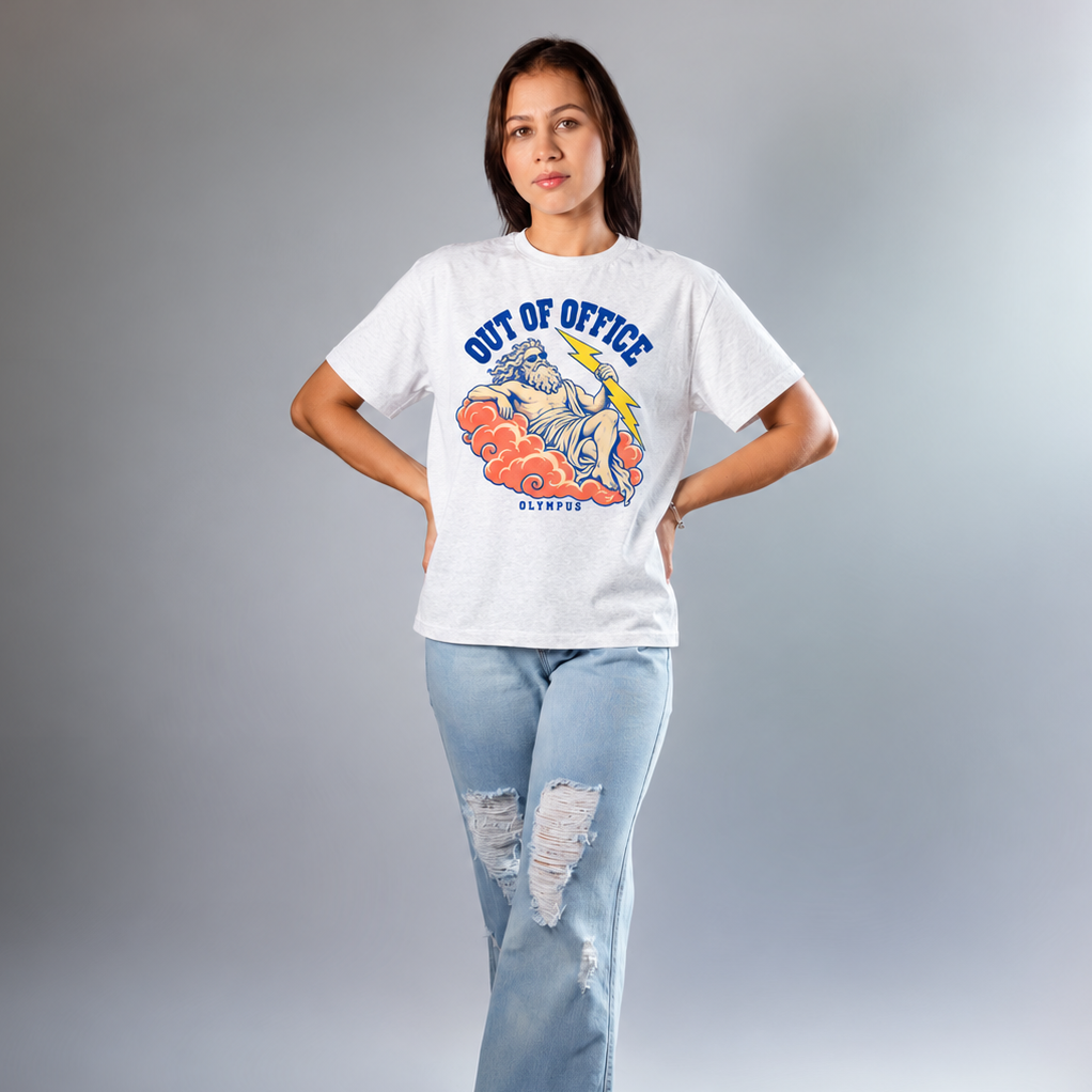 Mount Olympus Out of Office graphic tee product image