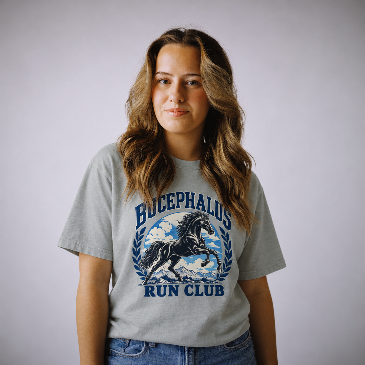 Bucephalus Run Club graphic tee product image