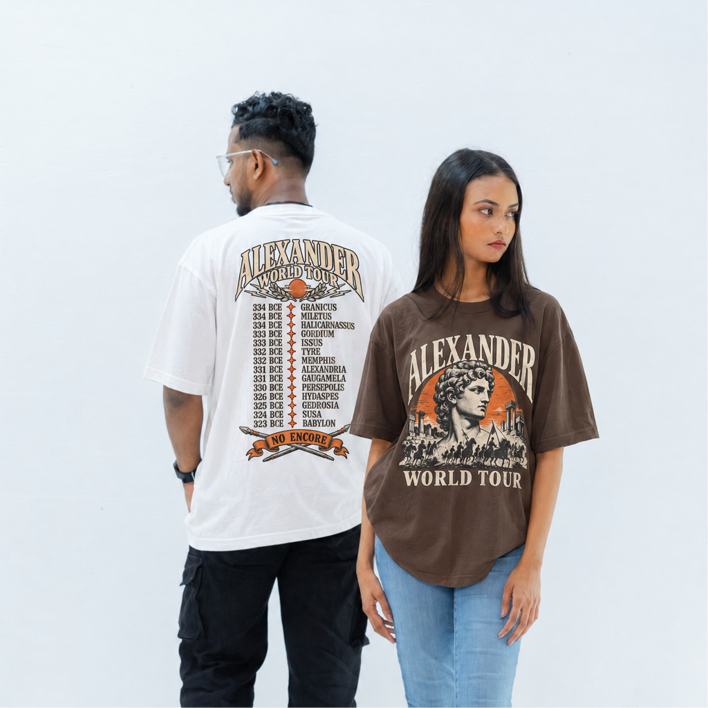 Alexander the Great World Tour graphic tee product image 2